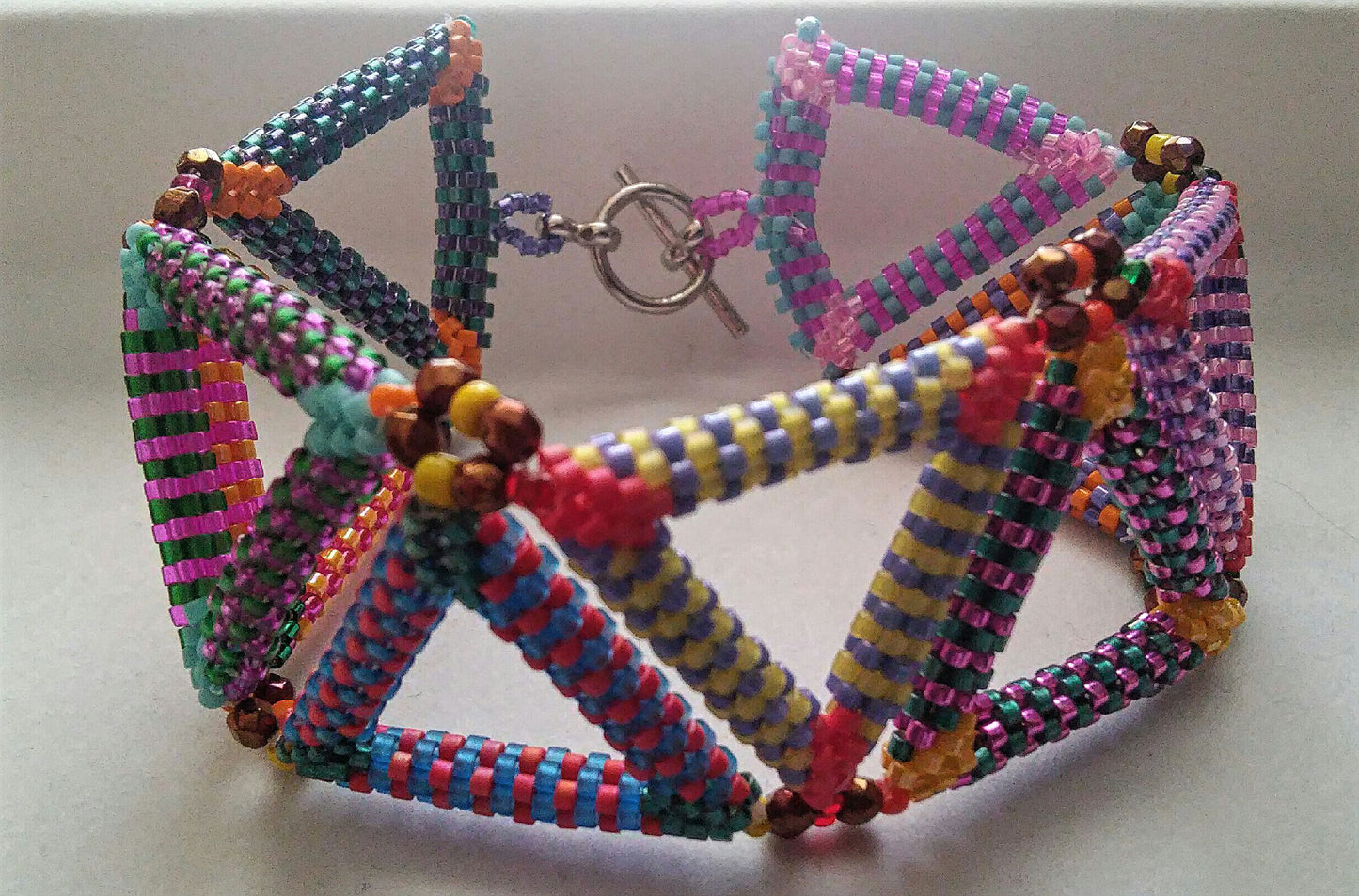Trendy Triangles Bracelet