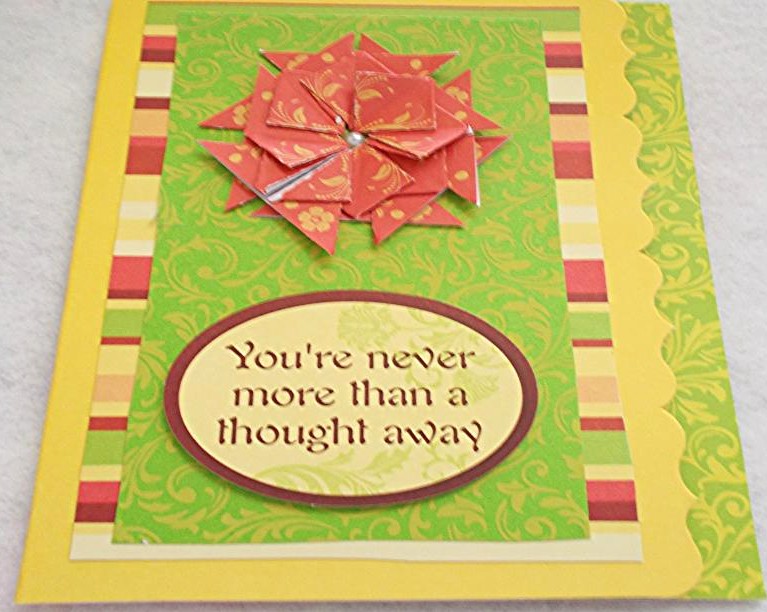 You're Never More Than a Thought Away Card